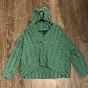 American Eagle green sweater